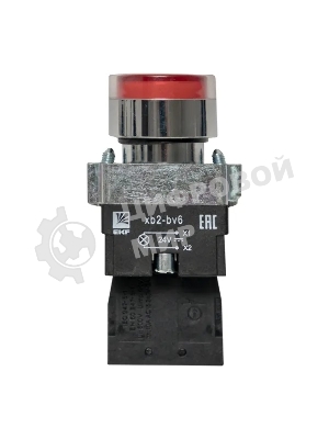 Кнопка BA42 с подсветкой 24В красн. NC PROxima EKF xb2-bw42-24