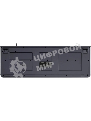 Клавиатура Acer OKW400 проводная, USB Type-A, черный