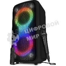 Колонка портативная SVEN АС PS-1000 черный 160W 1.0 BT/3.5Jack 8000mAh