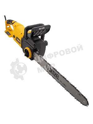 Пила цепная электрическая Denzel EDS-2200, 2,2кВт, продольная, шина 45 см, шаг 3/8, паз 1,3 мм, 62 зв