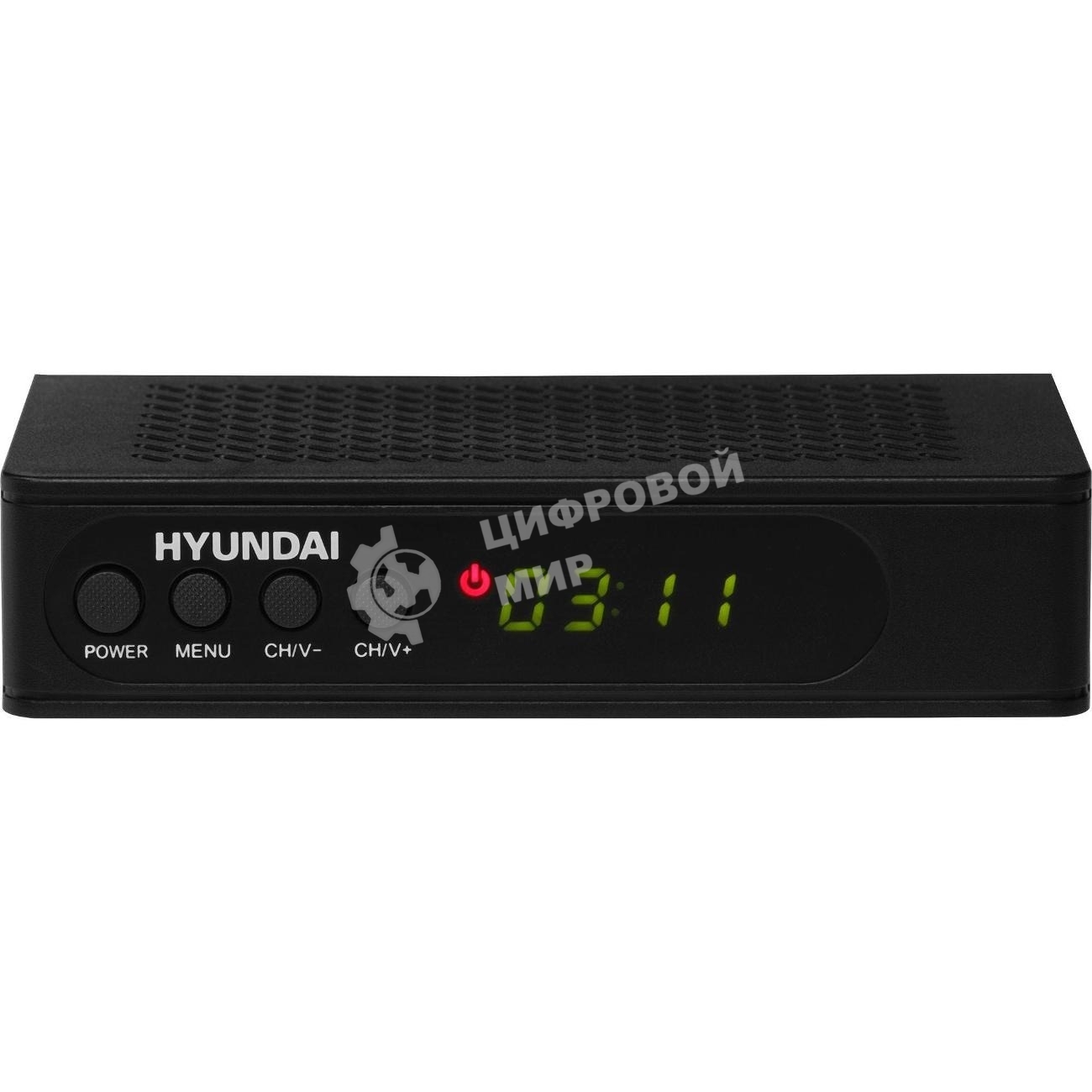 Цифровой TV ресивер HYUNDAI H-DVB240 черный