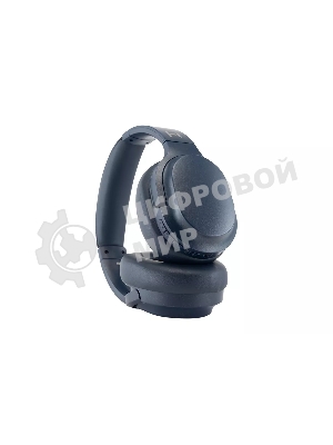 Беспроводные/проводные наушники Harper HB-712 синий, полноразмерные, Bluetooth + проводной, активное шумоподавление, складная конструкция, до 20 ч.