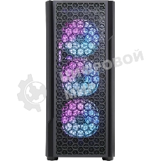 Компьютерный корпус Accord 3312 черный без БП ATX 2xUSB2.0 1xUSB3.0 audio bott PSU