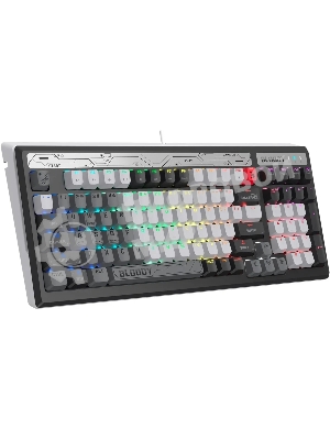 Клавиатура Bloody B950 проводная, USB Type-C, чёрный