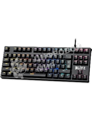 Клавиатура проводная Defender Blitz GK-240L RU, USB, черный