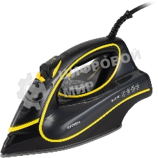 Утюг Hyundai H-SI01560 черный/желтый, 3200 Вт, 35 г/мин, 220 г/мин, 450 мл