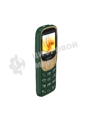Мобильный телефон Maxvi K200 темно-зеленый