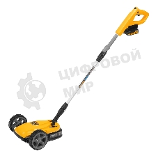 Портативная аккумуляторная газонокосилка Denzel CLM-22, Li-ion, 20В, 220 мм