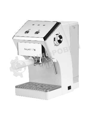 Кофеварка рожковая Galaxy Line GL 0756 белый, исп. кофе - молотый, 1.5 л, 1500 Вт, 20 бар