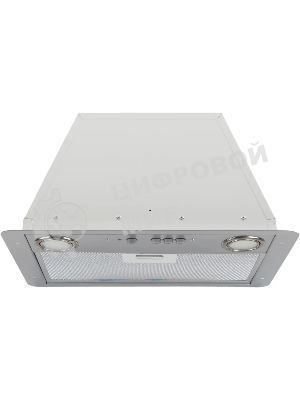 Вытяжка встраиваемая Elikor Flat 42П-430-К3Д серебристый, 42 см, 430 куб. м/ч, 60 дБ