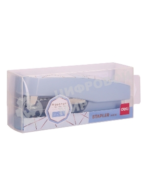 Степлер Deli E0402F Macaron 24/6 26/6 (25 листов), ассорти, закрытый/открытый, коробка