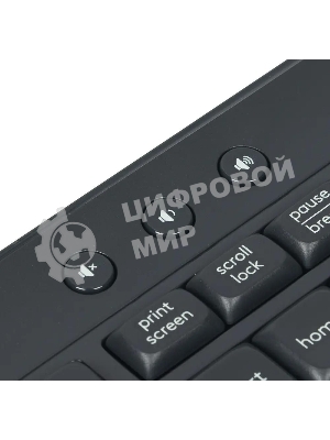 Комплект клавиатура+мышь Logitech MK540 беспроводной, USB, 1000 DPI, чёрный