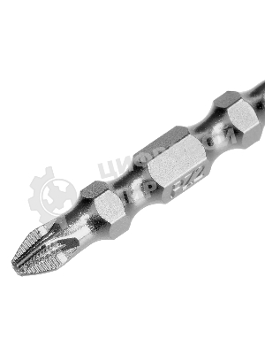 Набор бит двухстор. Gross PH2-PH1х45мм, PZ2-PZ1х45мм, сталь S2, 2 шт.