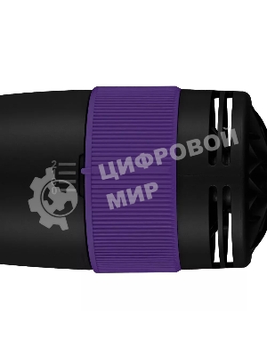 Фен-щётка Kitfort КТ-3236-1 фиолетовый/черный, 1000 Вт