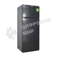 Холодильник DON R-216 G графит зеркальный двухкамерный 200/50л морозилка сверху