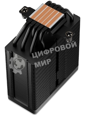 Кулер для процессора DEEPCOOL AG500 BK ARGb V2 черный 120мм алюминий+медь 1900rpm 29.4db 40pin 240W 160мм