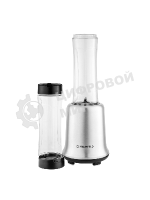 Блендер стационарный Maunfeld MF-122S нержавеющая сталь, 300 Вт