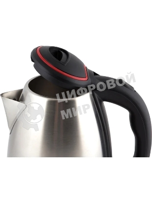 Чайник электрический Матрена MA-001 1.8 л, сталь,цвет крышки красный (005457)