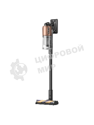 Пылесос вертикальный Dreame Cordless Vacuum Cleaner Z20AquaCycle Station черный/золотистый, питание от аккумулятора, 250 Вт, уборка влажная/сухая, пылесборник 0.6 л