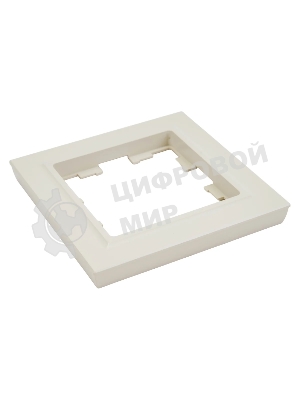 Рамка 1-мест. РУ-1-БрКр беж.