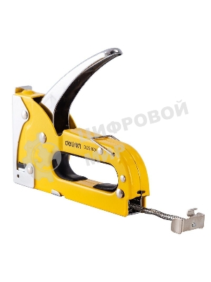 Мебельный степлер Deli DL238001 4-8мм. Полностью стальная конструкция.