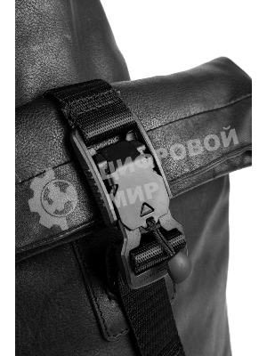 Рюкзак слинг Piquadro Harper CA6784AP/N черный кожа