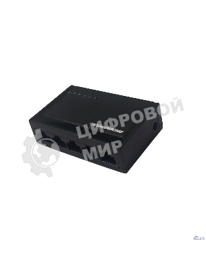 Коммутатор неуправляемый NEOMAX NMS-105P-100-P, 5 портов 100 Mbps, пластик
