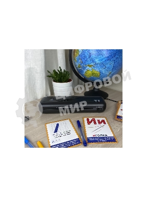 Ламинатор Гелеос ЛМ A4 Старт, 2 вала, А4, 150мкм, 300 мм/мин