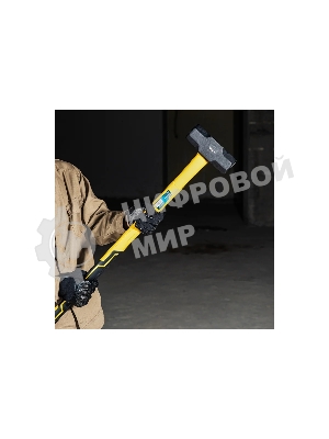 Кувалда Deli DL6913 4500 гр, рукоятка из высокопрочного стекловолокна