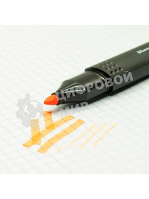 Текстовыделитель Silwerhof Prime 108031-06, скошенный пишущий наконечник, 1-4мм, оранжевый, коробка