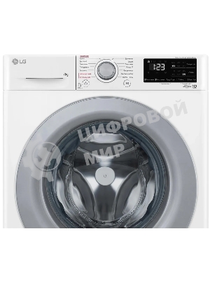 Стиральная машина LG F2V3HS4W белый, загрузка фронтальная 7 кг, 1200 об/мин., класс: A