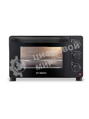 Мини-печь Hyundai MIO-HY080 23 л, 150 Вт, черный