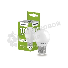 Лампа светодиодная GENERICA LL-G45-10-230-40-E27-G G45 10 Вт шар 4000К E27 230В