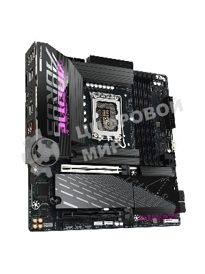 Материнская плата Gigabyte B860M AORUS ELITE WIFI6E, LGA 1851, Intel B860, 4xDDR5, 4xSATA, 3xM.2, 1xPCIe 5.0 x16, 1xPCIe 4.0 x4, 1xHDMI, 1xDP, 1xUSB4 Type-C, 1x 2.5Gb LAN, 4xUSB-A 3.2 Gen 1, 2xUSB-A 3.2 Gen 2, 4xUSB-A 2.0, 7.1, mATX