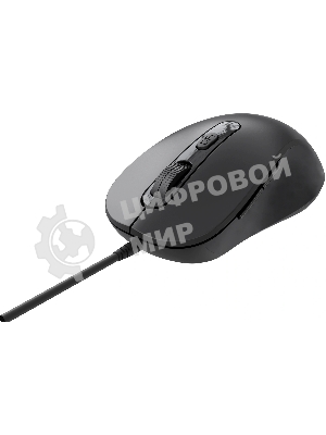Мышь проводная Oklick 211M черный, 2400 dpi, USB, кнопки - 6