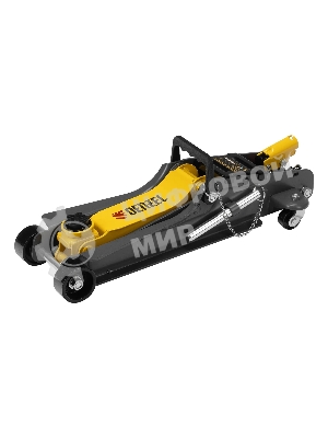 Домкрат гидравлический подкатной с фиксатором Denzel 2,5 т, 85-385 мм