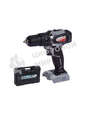 Дрель-шуруповерт ИНТЕРСКОЛ ДАУ-13/18ВК, 18 В, 0 Ач, 45 Нм,  бесщеточный, ударный
