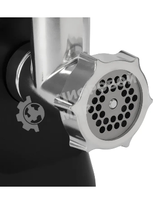 Мясорубка электрическая Vitek VT-MG3600 черный, 1800 Вт, 1.6 кг/мин, реверс, защита от перегрузки, насадки - 4