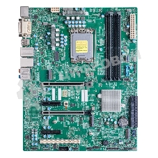 Материнская плата Supermicro MBD-X13SAE-B, сокет LGA1700, Intel W680, DDR5 2xPCIe 5.0 x16, 3xM.2, 2xRJ-45, ATX