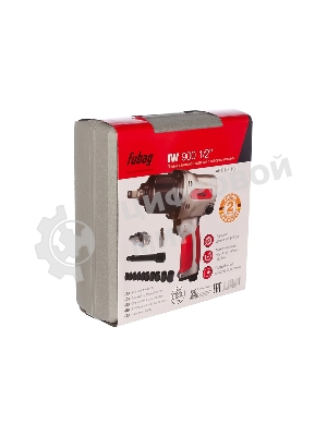 Ударный пневмогайковерт FUBAG IW900 + набор головок 100195