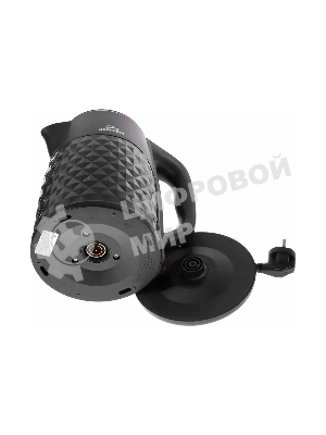 Чайник эл Добрыня DO-1237B (2,8л) 2200 Вт, двойная стенка нжс/пл, черный УВЕЛИЧЕННЫЙ ОБЪЕМ 2,8 л.-Мощность: 1800-2200 Вт.-Двойные стенки-Автоотключение при закипании воды-Возможность поворота на 360 градусов-Закрытый нагревательный элемент-Сетевой индикатор работы-Место для хранения шнура-Напряжение 230 Вт, 50 Гц.