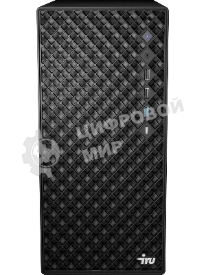 Компьютер IRU Tactio 520B6SB MT Ryzen 5 7600 (3.7) 16Gb SSD 512Gb RGr FreeDOS 2.5xGbitEth 450W черный (RUS) (2131205)