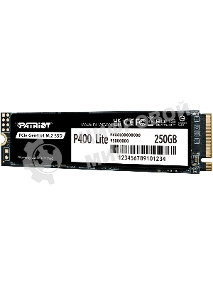 Накопитель SSD M.2 2280 PCIE 250Gb P400 Lite PATRIOT P400LP250GM28H
