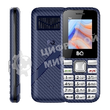 Мобильный телефон BQ 1860 Gem темно-синий (без СЗУ в комплекте)