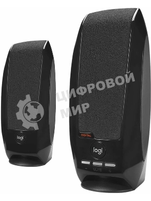 Акустическая система Logitech S150 980-000029 Колонки2.0, 2x0,6W, 90 Гц - 20 кГц, OEM