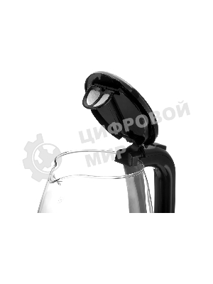 Чайник электрический BRAYER BR1030, 2200 Вт, 1.7 л, стек л,корп,автоотк л,при.закип,подсвет