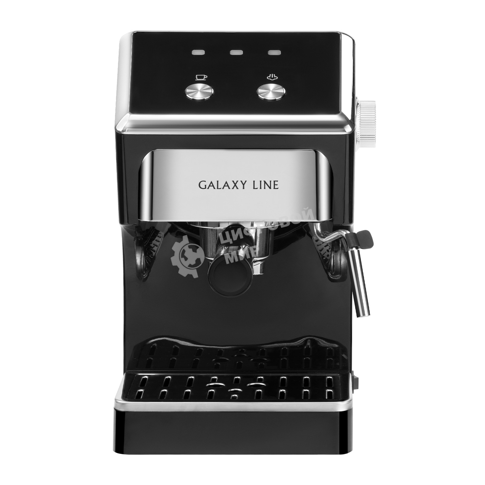 Кофеварка электрическая Galaxy Line GL 0756 черный, исп. кофе - молотый, 1,5 л, 1500 Вт, 20 бар