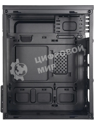 Компьютерный корпус KingPrice KPCC-MN210 черный без БП mATX 1x80мм 2x120мм 2xUSB 2.0 audio