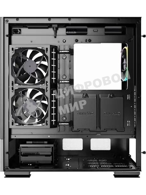 Компьютерный корпус Montech SKY TWO черный без БП ATX 3x140мм 2xUSB3.0 1xUSB3.1 audio bott PSU