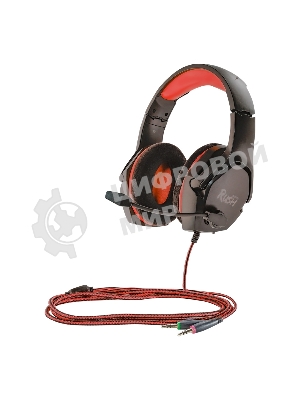 Игровая гарнитура Smartbuy (SBHG-9740) RUSH ASPID черный/красный